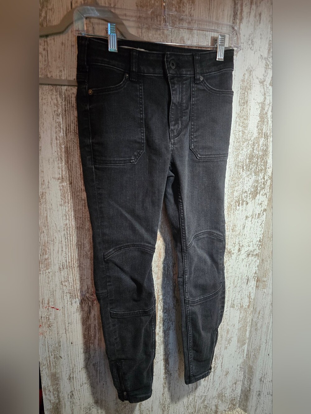 Pilcro & the letterpress by anthropology skinny  size 25 petite Black